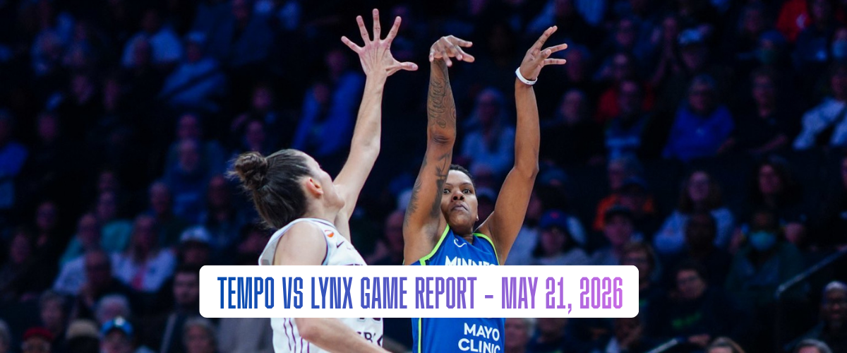 Tempo vs Lynx Game Report – May 21, 2026