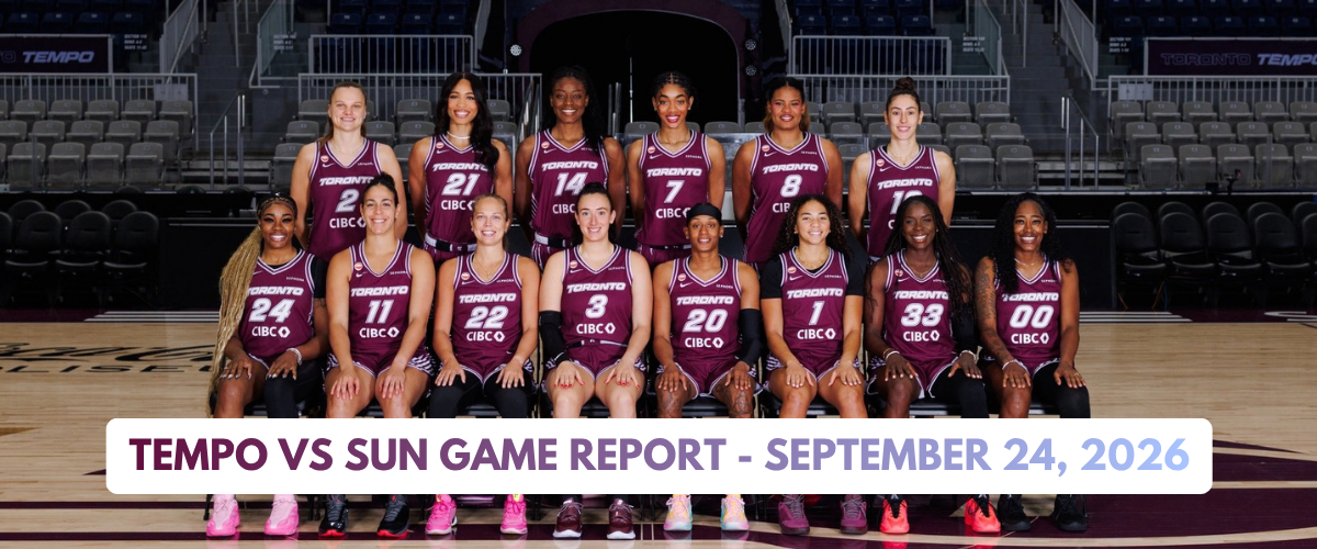 Tempo vs Sun Game Report, September 24,2026